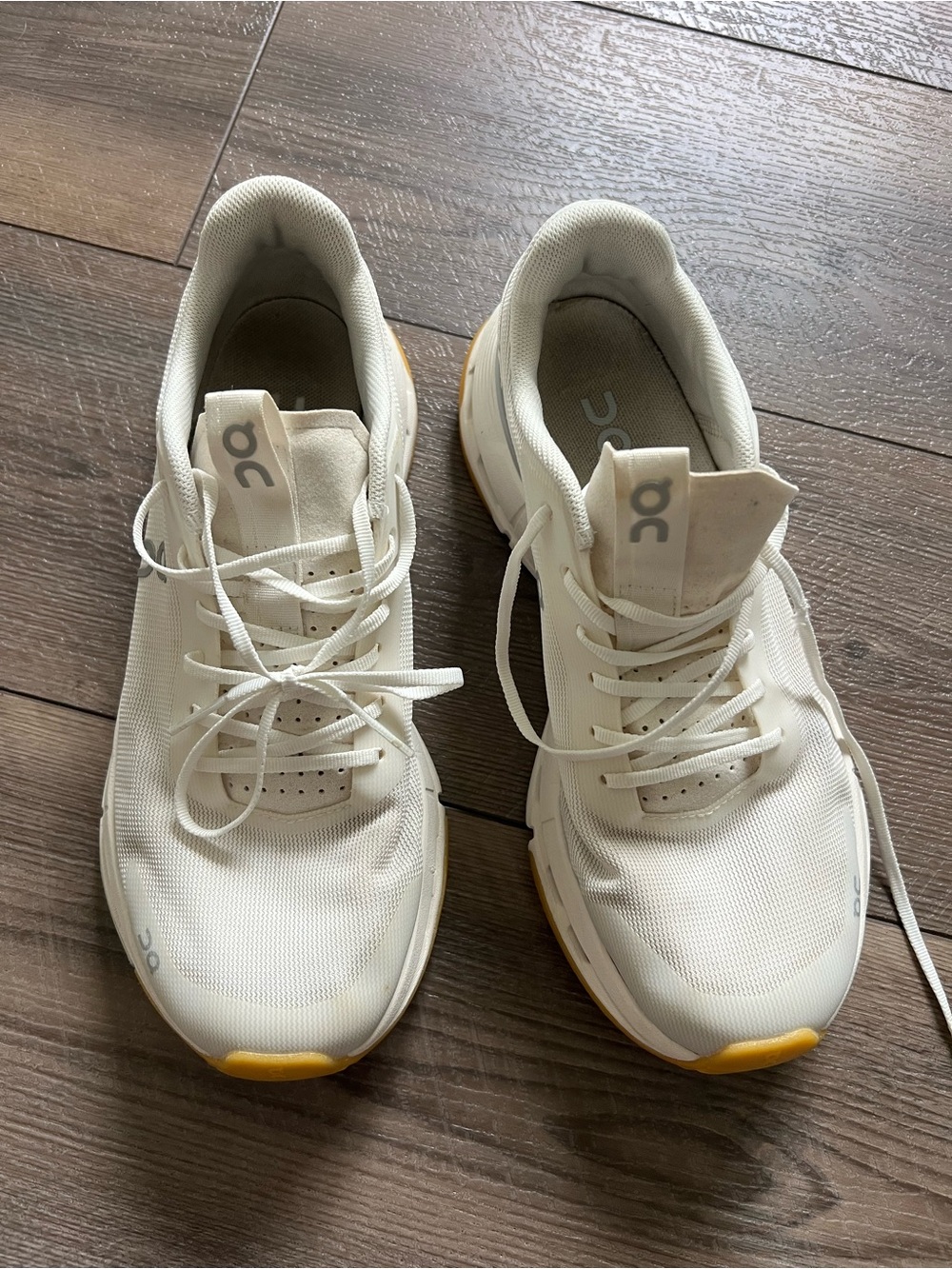 On Running Cloudnova Form 2 White Ivory Women Size 8 Running Shoes